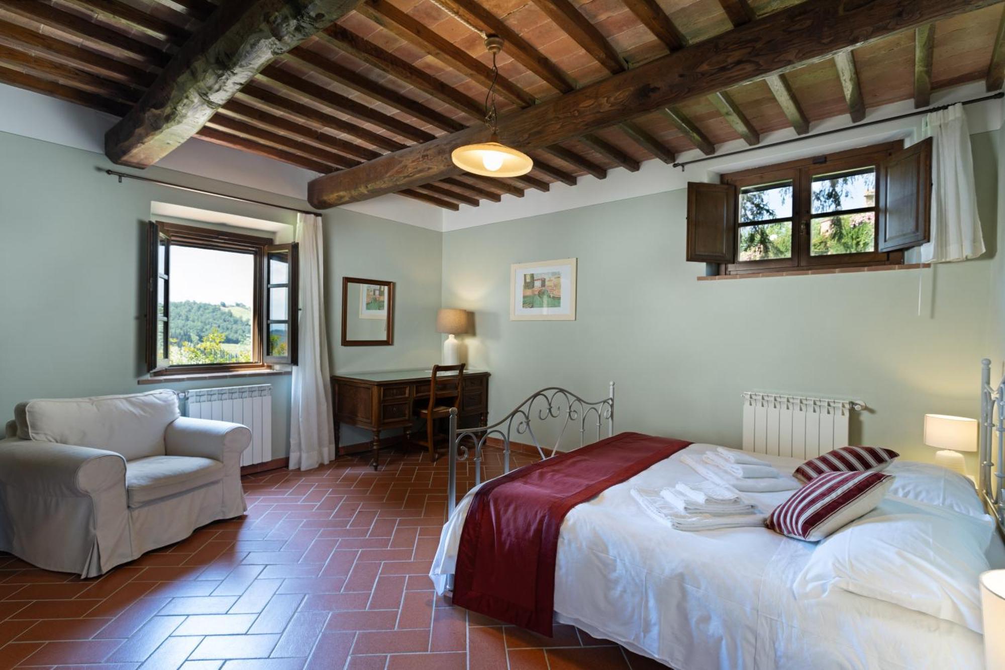 Agriturismo Castello Di Montauto 圣吉米纳诺 外观 照片