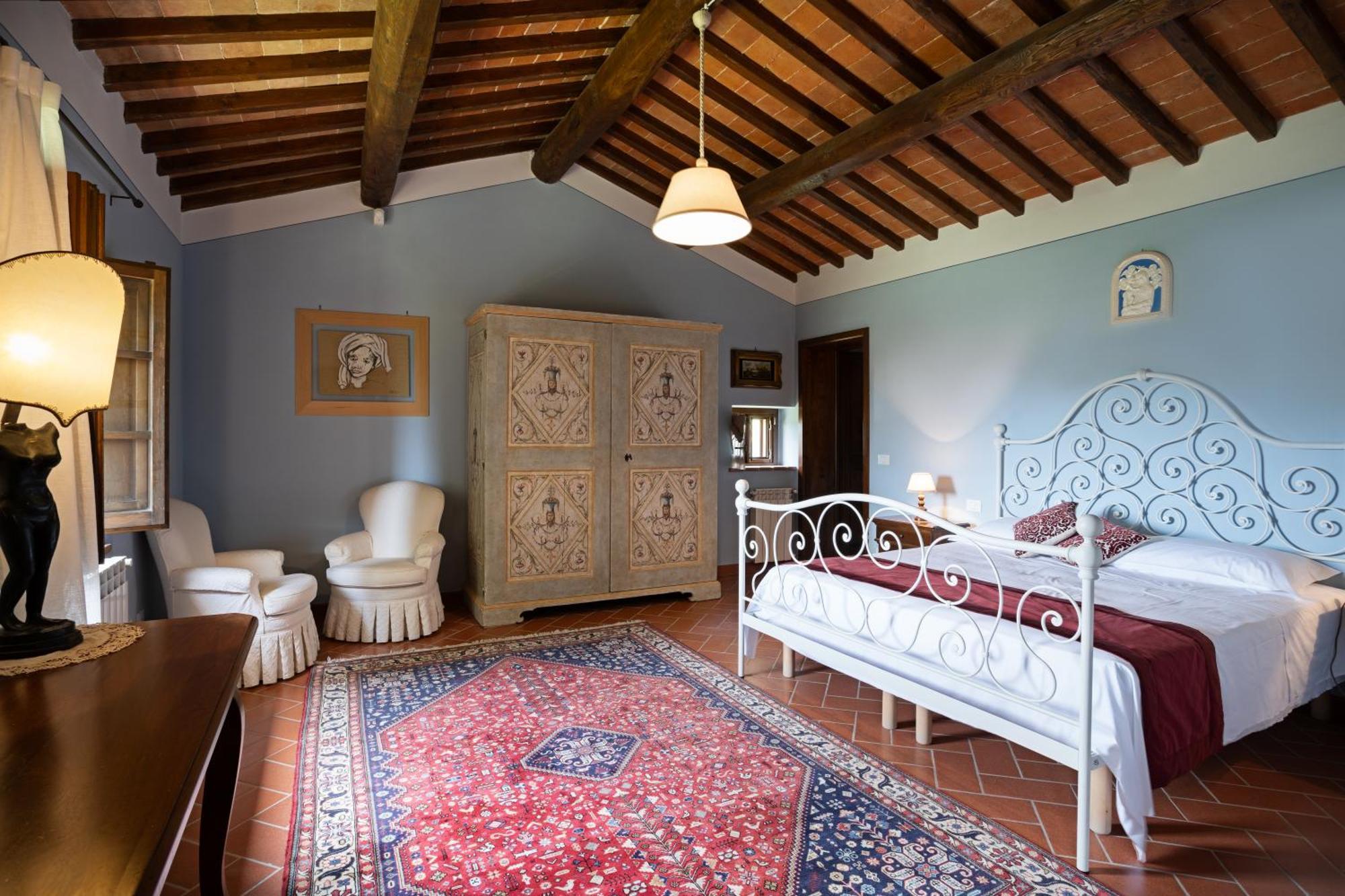 Agriturismo Castello Di Montauto 圣吉米纳诺 外观 照片