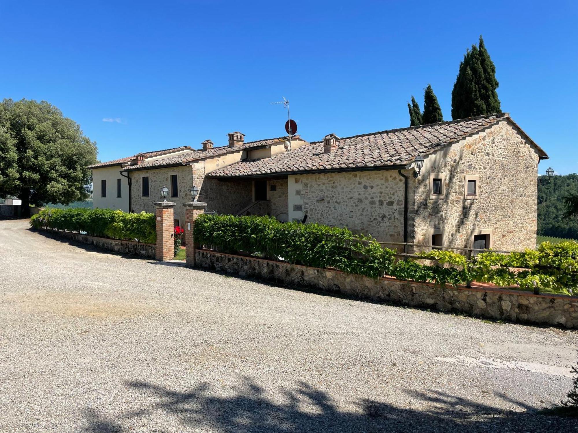 Agriturismo Castello Di Montauto 圣吉米纳诺 外观 照片