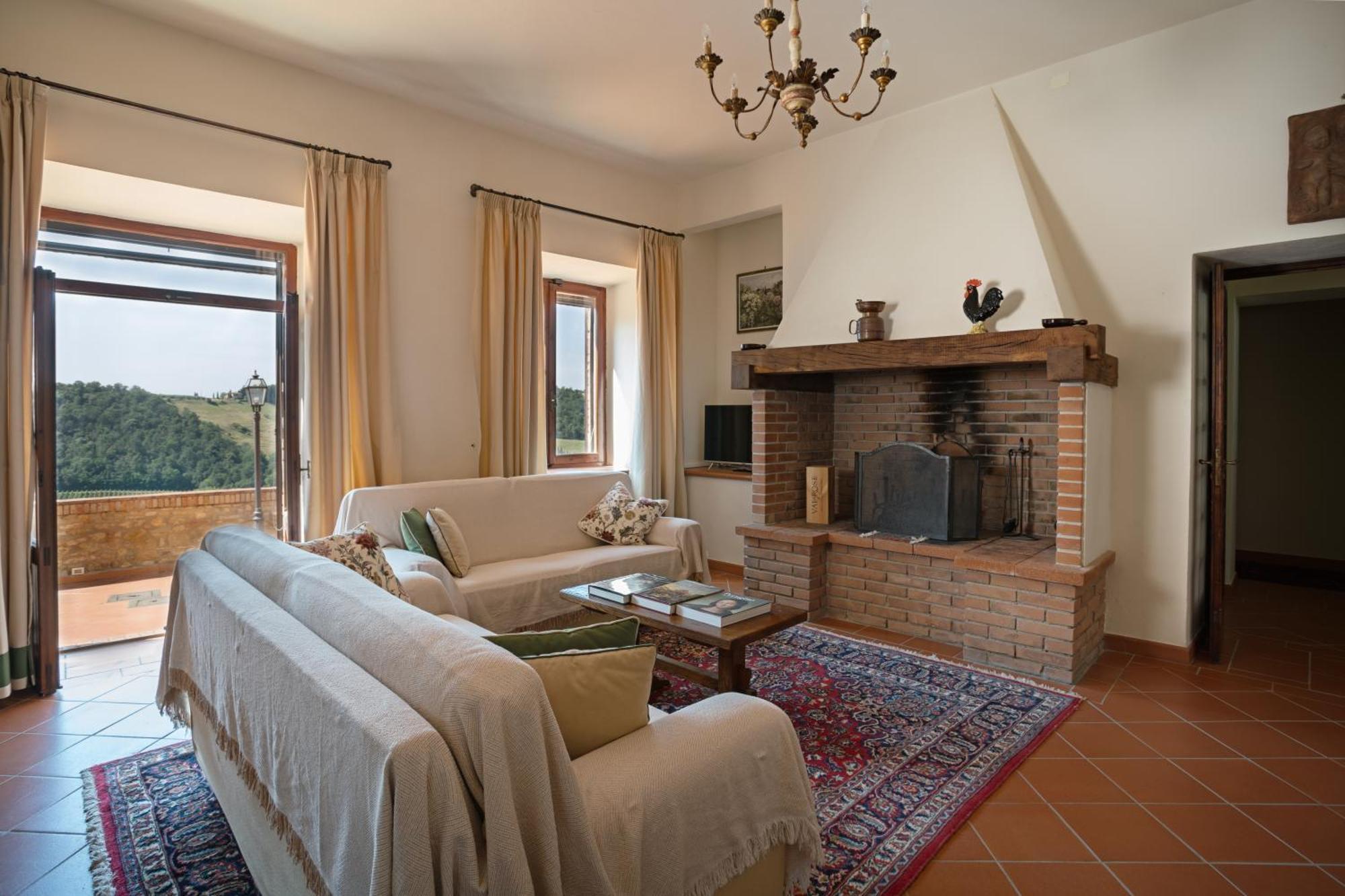 Agriturismo Castello Di Montauto 圣吉米纳诺 外观 照片