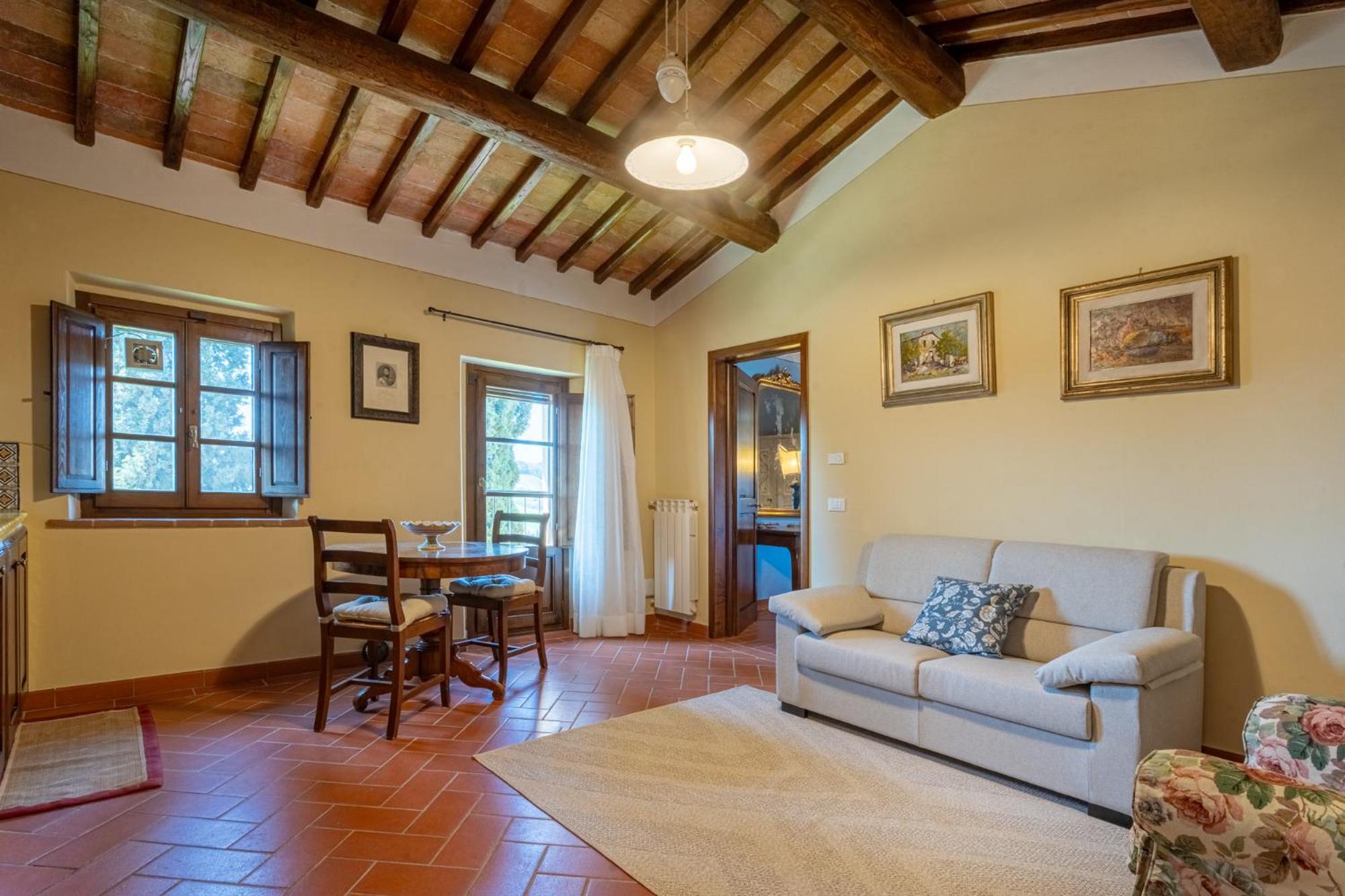 Agriturismo Castello Di Montauto 圣吉米纳诺 外观 照片