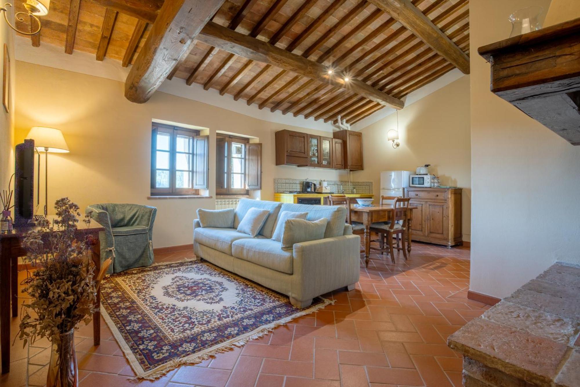 Agriturismo Castello Di Montauto 圣吉米纳诺 外观 照片